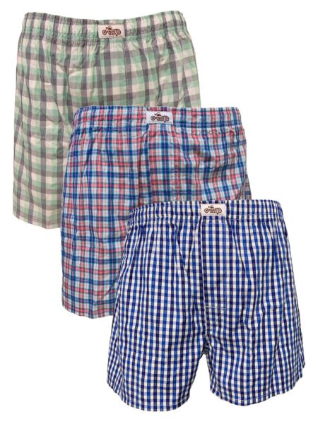 Ligamar Men's Cotton Boxer Shorts – Comfortable Breathable Underwear
