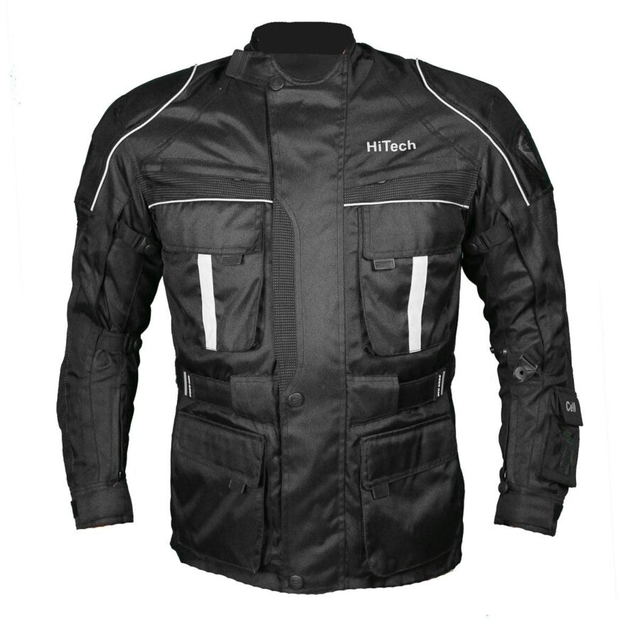 Ligamar Sonora Motorcycle Jacket – Black Protective Riding Gear