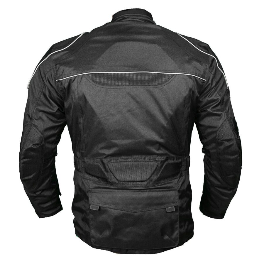 Ligamar Sonora Motorcycle Jacket – Black Protective Riding Gear - Image 3