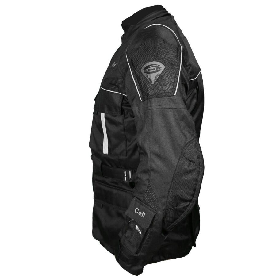 Ligamar Sonora Motorcycle Jacket – Black Protective Riding Gear - Image 4