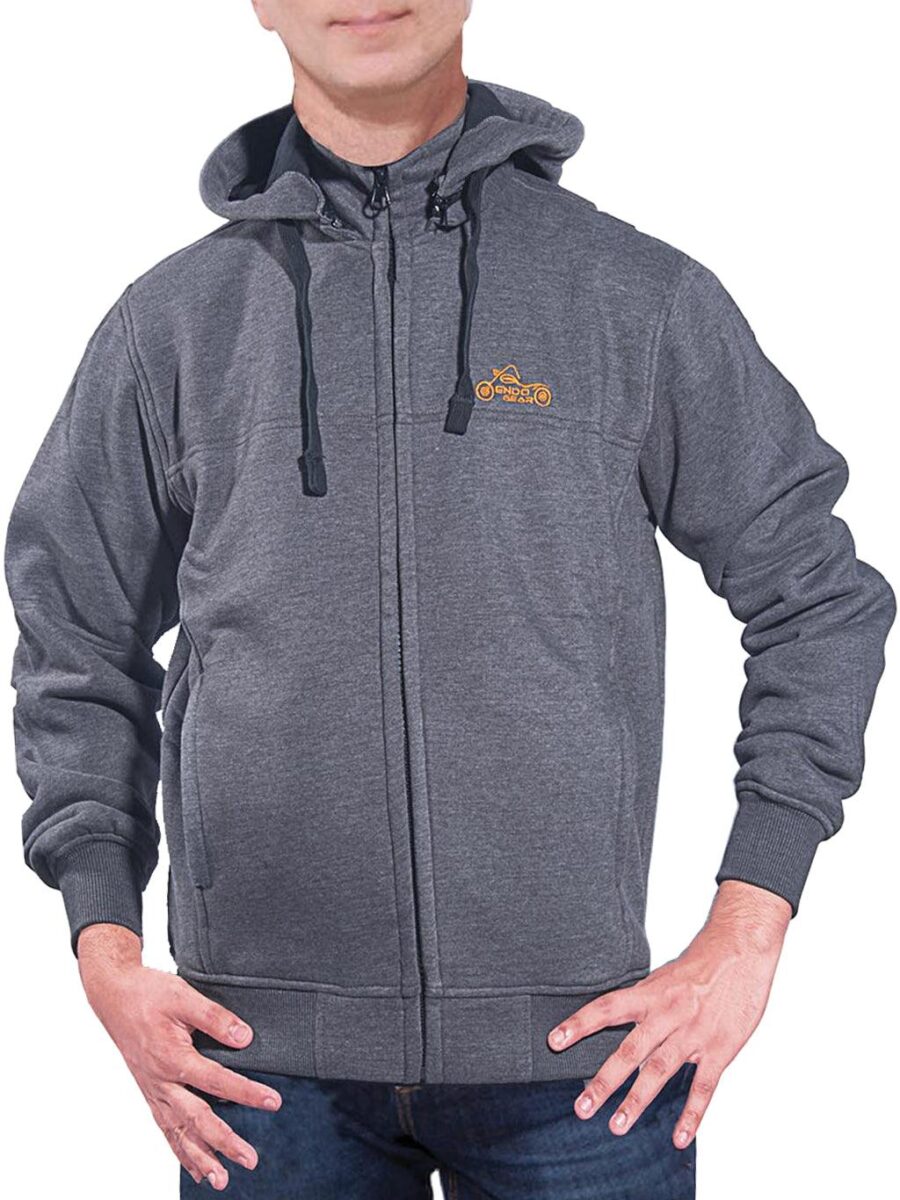 Ligamar Men’s Motorcycle Hoodie – Protective Riding Sweatshirt