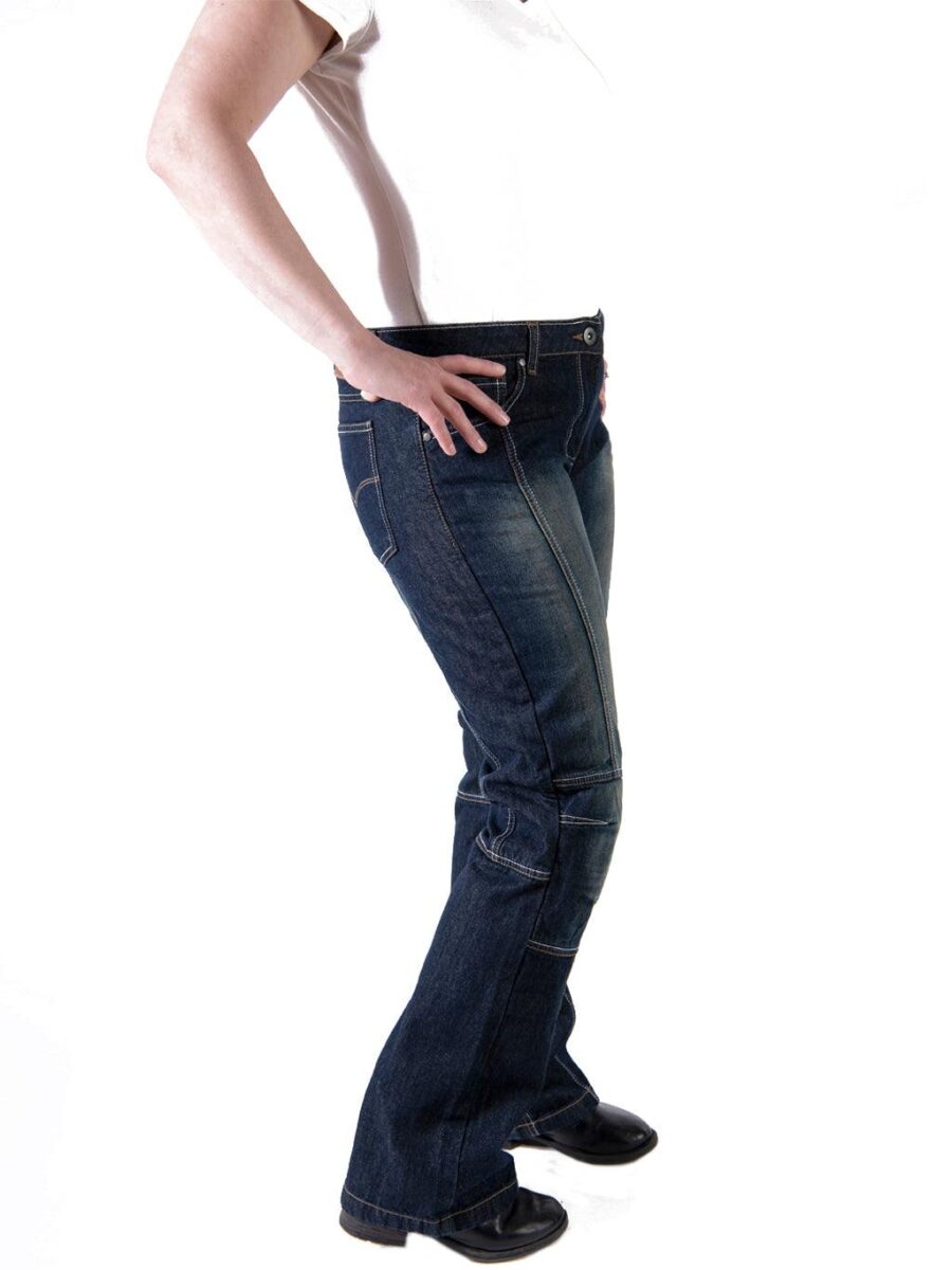 Ligamar Women’s Blue Classic Jeans – Stylish Comfortable Fit - Image 2