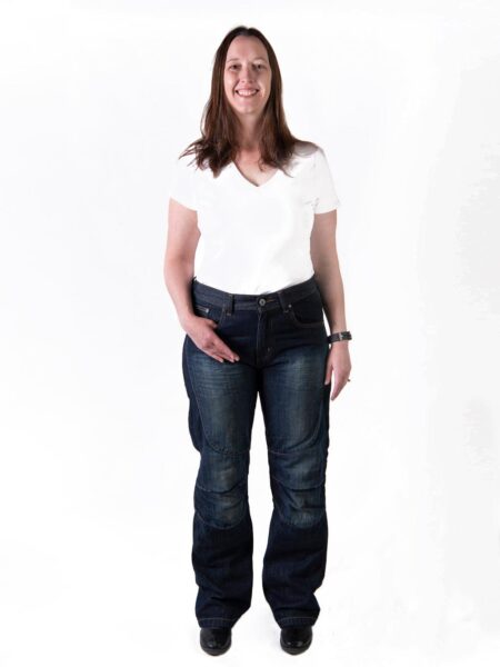 Ligamar Women’s Blue Rider Jeans – Durable Stylish Denim