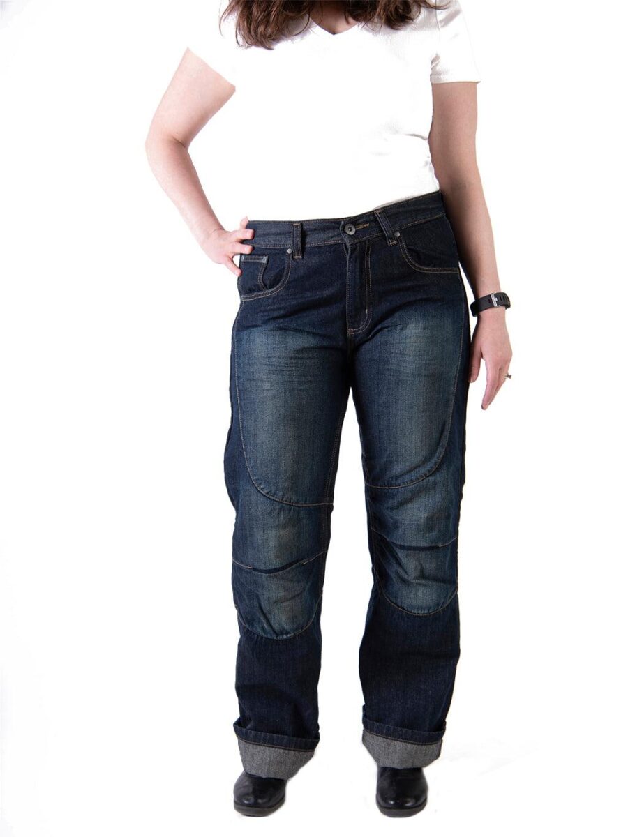 Ligamar Women’s Blue Rider Jeans – Durable Stylish Denim - Image 2
