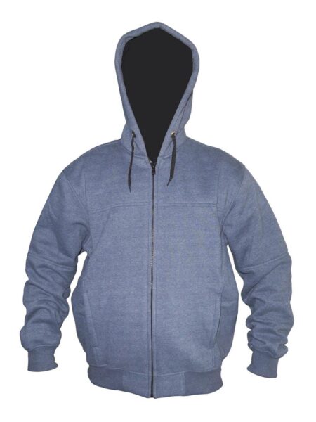Ligamar Motorcycle Zip-Up Hoodie – Protective Riding Sweatshirt