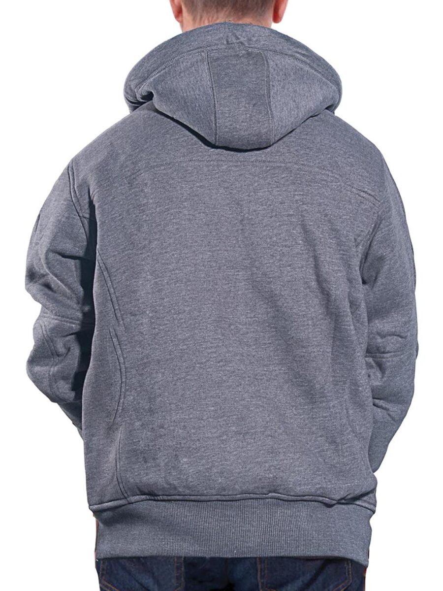 Ligamar Men’s Motorcycle Hoodie – Protective Riding Sweatshirt - Image 2